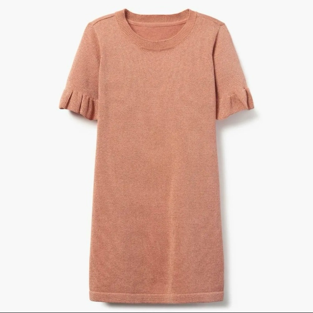 Gymboree Metallic Sweater Dress‎ Girls Rose Gold Girls’ Sz XXS (3)
